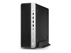 HP ProDesk 600 G4 - Unité centrale reconditionné Grade B - SFF Core i5 8500 - RAM 8 Go - SSD 256 Go - Win 11 -  noir et argent