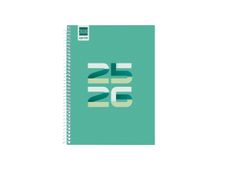 Agenda escolar espiral Cool 1/4 SVH 25-26 Verda 155x212
