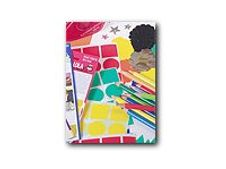 APLI kids - Adhésif décoratif - cercle - 2 cm de diamètre - orange