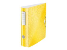 Leitz 180° Active WOW - Classeur à levier - largeur de dos : 82 mm - A4 (210 x 297 mm) - jaune
