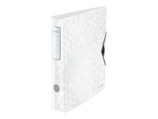 Leitz 180° Active WOW - Classeur à levier - largeur de dos : 65 mm - A4 (210 x 297 mm) - blanc