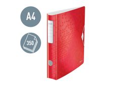 Leitz 180° Active WOW - Classeur à levier - largeur de dos : 65 mm - A4 (210 x 297 mm) - rouge