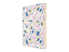 Oberthur - Cahier de notes - A5 (144 x 208 mm) - 100 feuilles / 200 pages - papier ivoire - doublé - water lily flowers