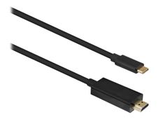 T'nB Home Connect - Câble adaptateur - USB-C mâle vers HDMI mâle - 2 m - prise en charge 4K UHD