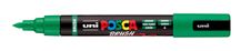 Posca - Marqueur peinture pointe moyenne brush - 1-4 mm - vert foncé