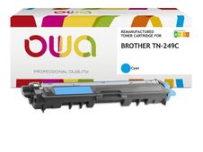 Cartouche laser remanufacturée Brother TN249 - cyan - Owa