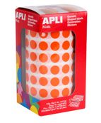 Rollo Gomets redondos 10.5mm Naranja