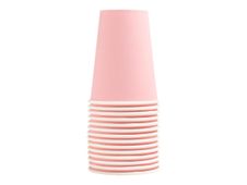Pronappe - Tasse - Taille 7 cm diameter - 200 ml - jetable - rose (pack de 15)