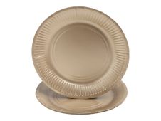Pronappe - Assiette - 23 cm - rond - jetable - or