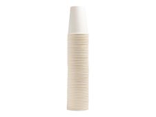 Pronappe - Tasse - Taille 7 cm diameter - 200 ml - jetable - blanc (pack de 50)