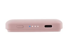 T'nB - Cargador inalámbrico - MagSafe compatible - Li-pol - 5000 mAh - 20 vatios - 3 A - Turbo Fast Charge (24 pin USB-C) - rosa
