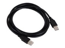 iggual - Cable USB - USB Tipo A (M) a USB Tipo A (M) - 2 m - negro