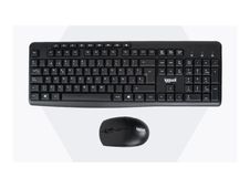 iggual WMK-BUSINESS2 - Juego de teclado y ratón - inalámbrico - 2.4 GHz - QWERTY - negro