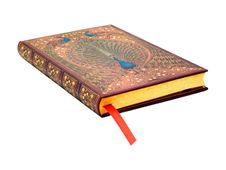 Paperblanks Sangorski & Sutcliffe - Carnet de notes - 90 x 140 mm - 176 pages - hafiz's peacocks