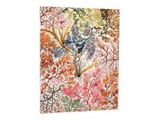 PAPERBLANKS FLEXIS WILLIAM KILBURN - Carnet flexi couverture souple - ultra 175 x 225 mm - 176 pages lignées - Anemone multicolore