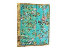 Paperblanks Embellished Manuscripts Collection - Carnet - 180 x 230 mm - Jane Austen, Persuasion - couverture rigide bleue