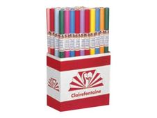 Clairefontaine - Papier cadeau - 70 cm x 3 m - 65 g/m² - variée - papier kraft - 50 rouleau(x)