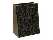 Clairefontaine Archi - Sac cadeau moyen 21,5 x 10,2 x 25,3 cm - noir