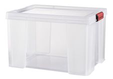 Sundis - Boite de rangement  Clip and Store - 45L - transparent