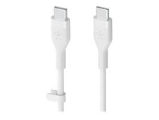 Belkin BOOST CHARGE - Câble USB - 24 pin USB-C (M) pour 24 pin USB-C (M) - 2 m - blanc