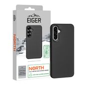 Eiger North - Coque de protection pour téléphone portable - robuste - GRS - polyuréthanne thermoplastique (TPU), polycarbonate - noir - pour Samsung Galaxy A36, A56