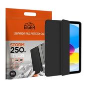 Eiger Storm 250M - Étui à rabat pour tablette - stylus holder - silicone, polyuréthanne thermoplastique (TPU) - noir - pour Apple 10.9-inch iPad Wi-Fi, Wi-Fi + Cellular