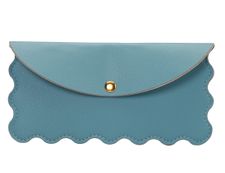 Trousse plate SCHOOL "Mini & Chic" coloris bleu