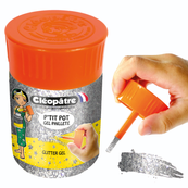 P'tit Pot Pinceau de Gel Pailleté Argent 50 ml