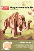 Maquette bois 3D - Mammoth - 38 piéces