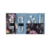 V&A Bookaroo - Rangement de voyage - floral noir