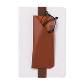 V&A Bookaroo - Pochette lunettes - marron