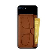 Bookaroo - Porte-carte + lunettes - marron