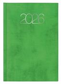 Agenda anual Premium Día página Verde