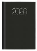 Agenda anual Premium Día página Negro