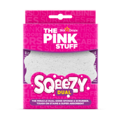 The Pink Stuff - Sqeezy - Éponge et grattoir double face