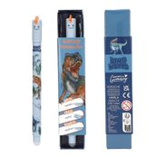 Depesche Vertrieb Dino World Collection - Stylo effaçable - dinosaure - encre gel - avec gomme