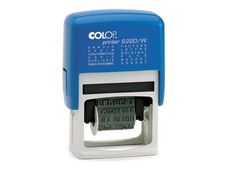 COLOP Printer S 220/W - Tampon - auto-encreur - date - 4 mm - 24 x 45 mm - noir