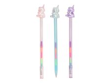 YLVI ICY - Stylo roller 5 couleurs - licorne - différents coloris - encre gel