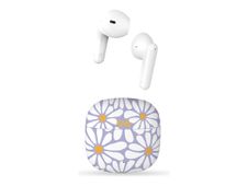 T'nB Exclusiv FLOWER - Écouteurs sans fil avec micro - blanc, violet