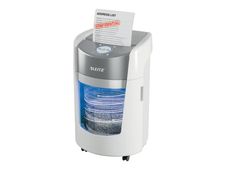 Leitz IQ OptiMax Small Office 350 - Destructeur de documents Micro-coupe - 6 feuilles - Corbeille 15 litres