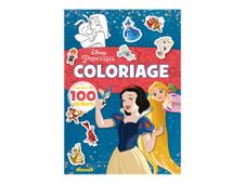 Disney Princesses - Coloriage avec plus de 100 stickers (Blanche-Neige et Raiponce) - livre de coloriage / d'activités