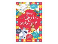 Disney - Qui suis-je ? - 20 héros Disney à deviner - 20 coloriages détachables - livre de coloriage / d'activités 
