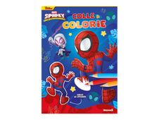 Disney Junior - Marvel Spidey et ses amis extraordinaires - Colle et colorie (Spidey grimpe) - livre de coloriage / d'activités