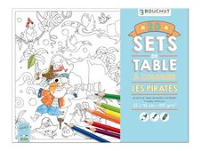 BOUCHUT - Coloriage PEFC 70 % - placemat 320 x 420 mm - pirates