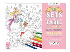 Coloriage PEFC 70 % Mon monde féerique Bouchut