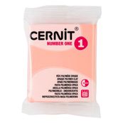 Cernit Number One - Pâte à modeler - 56 g - orange margose - argile polymère
