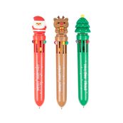 Boligrafo 10 tintas Navidad