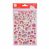 Pegatinas MAXI Unicornios holográficos