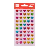 Pegatinas Corazones Rainbow