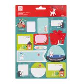 Etiquetas regalo Navidad - Bola Nieve